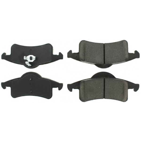 Centric Posi Quiet™ Semi-Metallic Rear Disc Brake Pads 104.07910