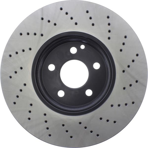 Centric SportStop Drilled 1-Piece Front Brake Rotor 128.35069