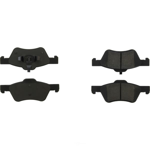 Centric Posi Quiet™ Semi-Metallic Brake Pads With Hardware 104.10470