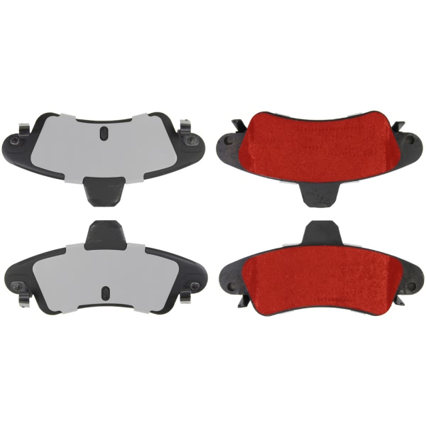 Centric Posi Quiet Pro™ Semi-Metallic Rear Disc Brake Pads 500.08991