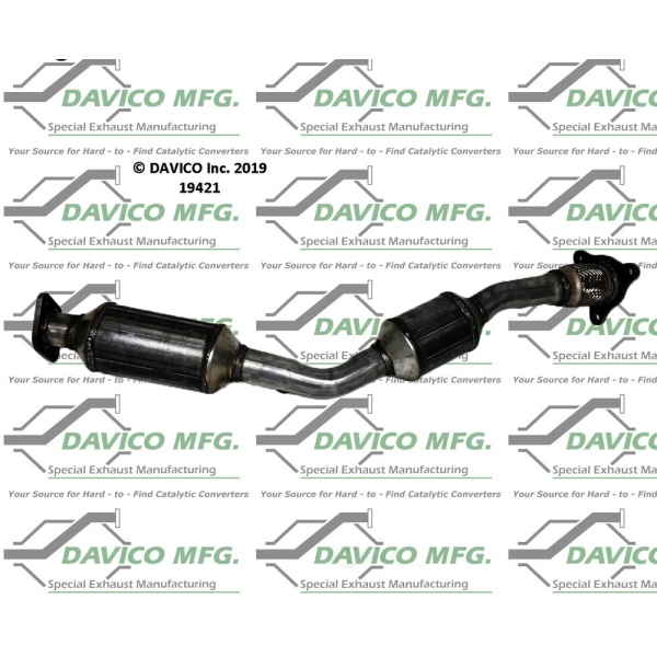 Davico Direct Fit Catalytic Converter and Pipe Assembly 19421