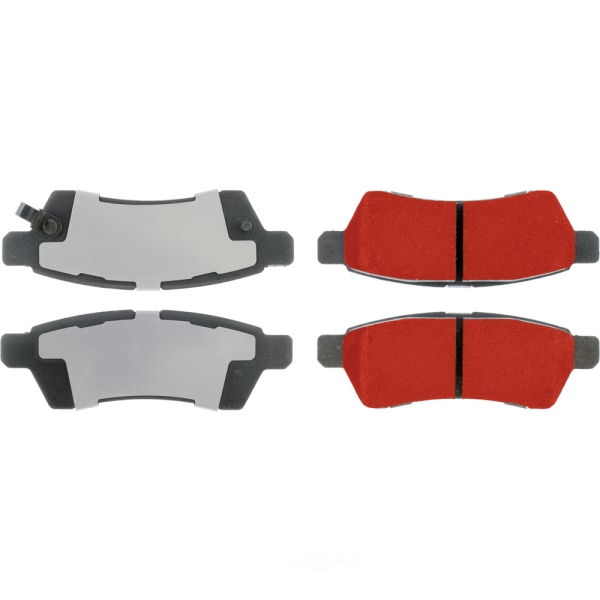 Centric Posi Quiet Pro™ Ceramic Rear Disc Brake Pads 500.11000