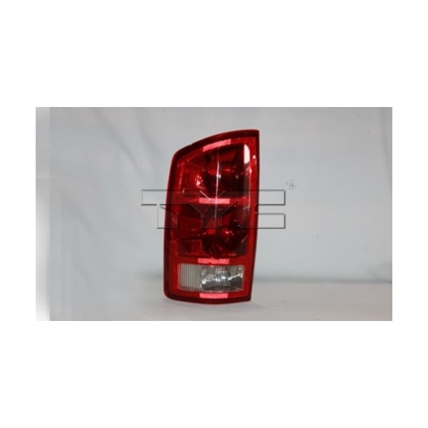 TYC Driver Side Replacement Tail Light 11-5702-01-9
