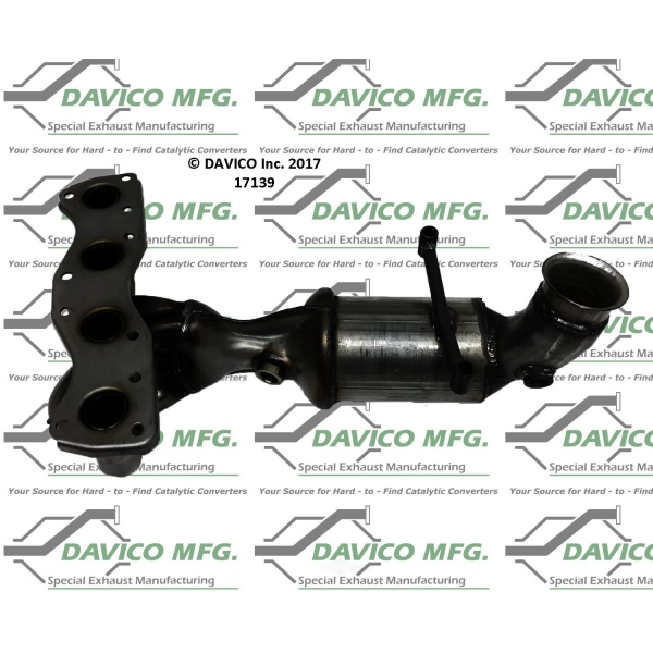 Davico Exhaust Manifold with Integrated Catalytic Converter 17139