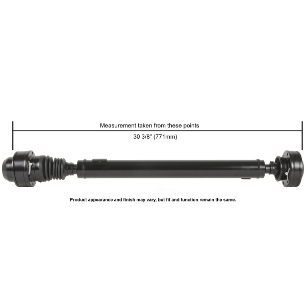 Cardone Reman Remanufactured Driveshaft/ Prop Shaft 65-9326