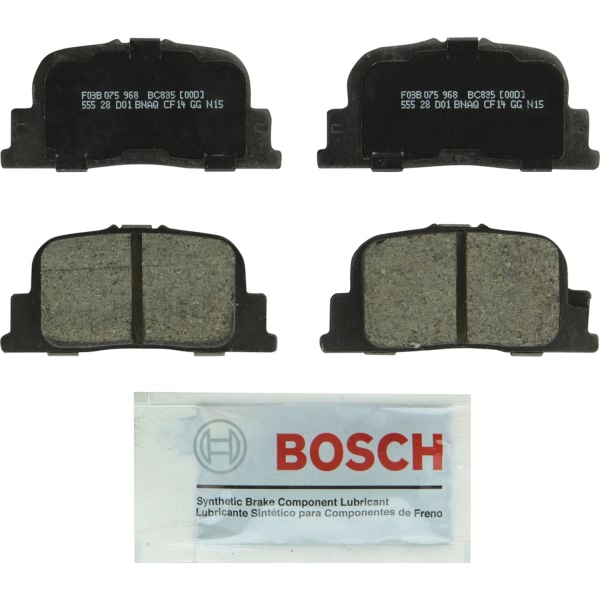 Bosch QuietCast™ Premium Ceramic Rear Disc Brake Pads BC835