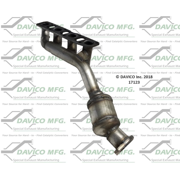 Davico Exhaust Manifold with Integrated Catalytic Converter 17123