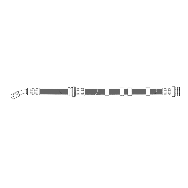 Centric Front Brake Hose 150.42050