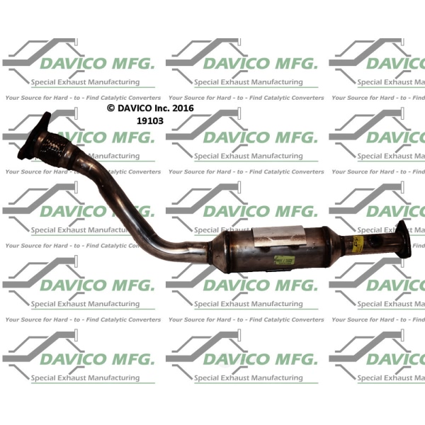 Davico Direct Fit Catalytic Converter and Pipe Assembly 19103