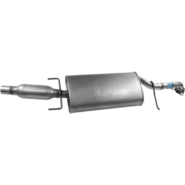 Walker Quiet Flow Stainless Steel Oval Aluminized Exhaust Muffler And Pipe Assembly 56233