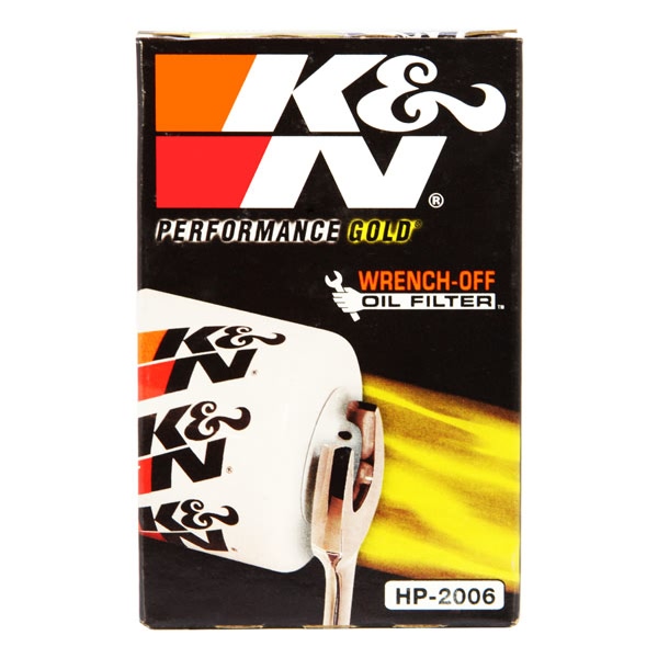 K&N Performance Gold™ Wrench-Off Oil Filter HP-2006