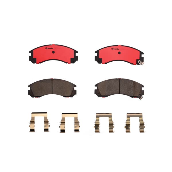 brembo Premium Ceramic Front Disc Brake Pads P54017N