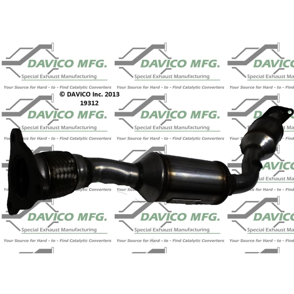 Davico Direct Fit Catalytic Converter and Pipe Assembly 19312