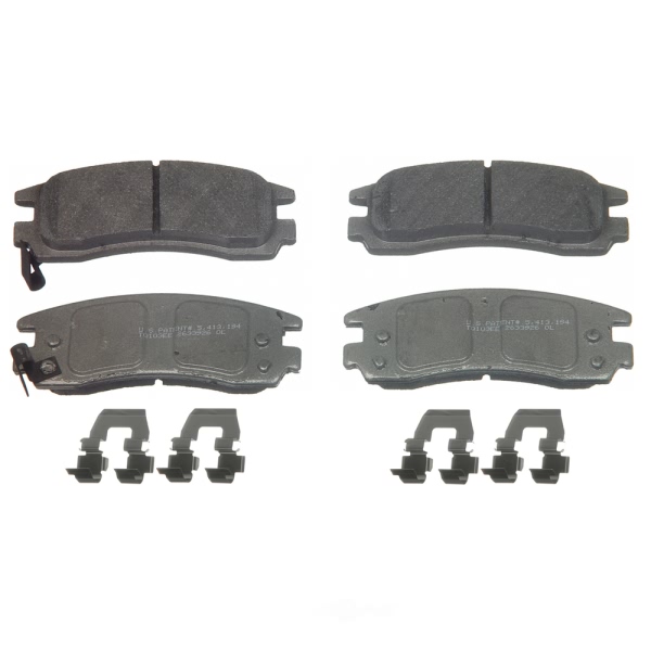 Wagner ThermoQuiet Semi-Metallic Disc Brake Pad Set MX814