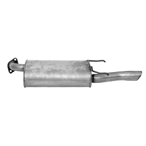 Walker Quiet Flow Driver Side Stainless Steel Oval Aluminized Exhaust Muffler And Pipe Assembly 53692