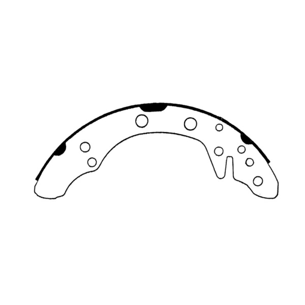 Centric Premium™ Brake Shoes 111.06621
