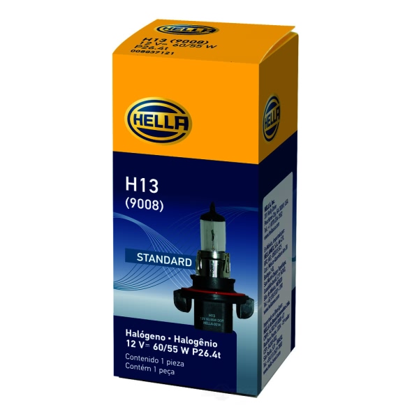 Hella H13 Standard Series Halogen Light Bulb H13