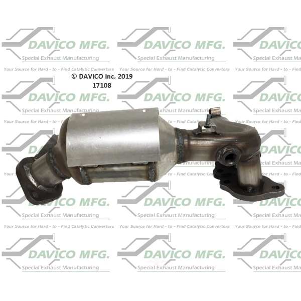 Davico Exhaust Manifold with Integrated Catalytic Converter 17108