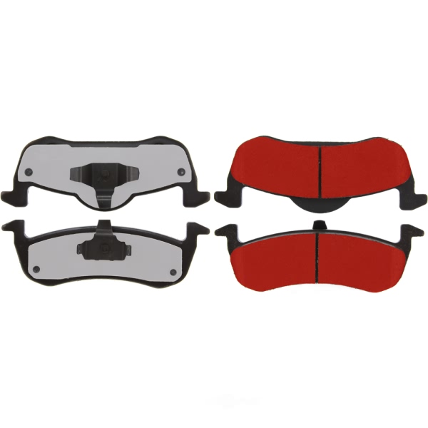 Centric Posi Quiet Pro™ Ceramic Rear Disc Brake Pads 500.12790