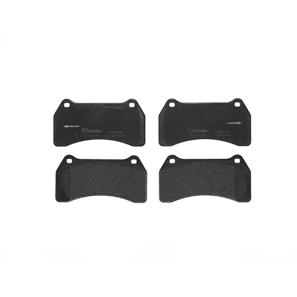 brembo Premium Low-Met OE Equivalent Front Brake Pads P36014