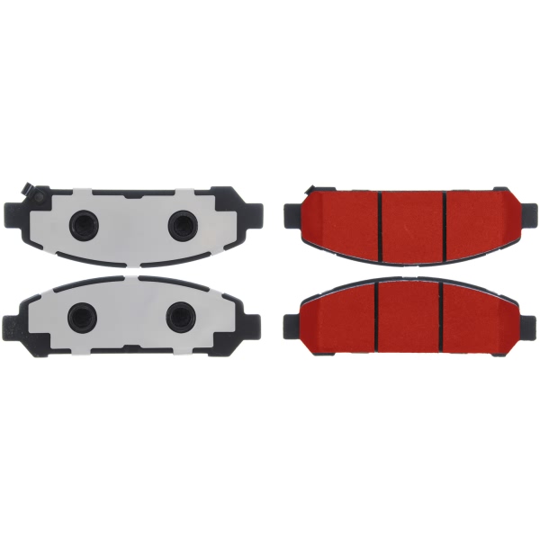 Centric Posi Quiet Pro™ Semi-Metallic Front Disc Brake Pads 500.14010