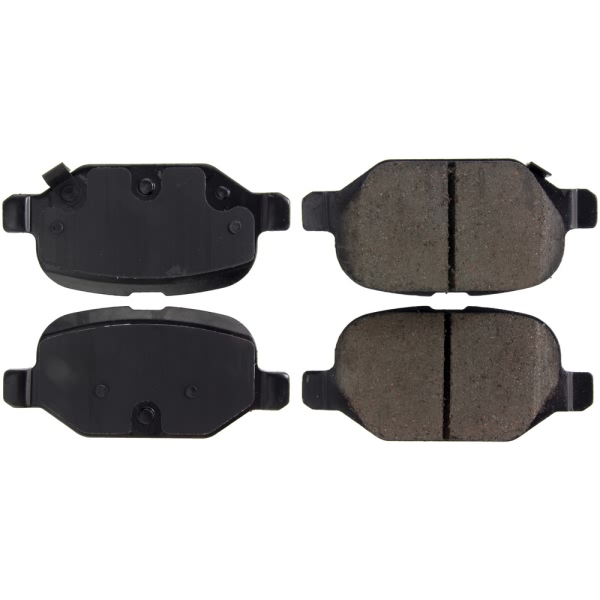 Centric Posi Quiet™ Ceramic Rear Disc Brake Pads 105.15690