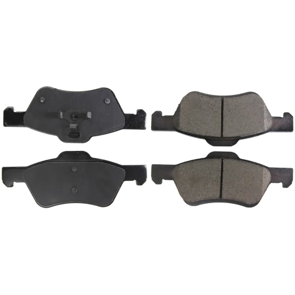 Centric Posi Quiet™ Ceramic Front Disc Brake Pads 105.10473