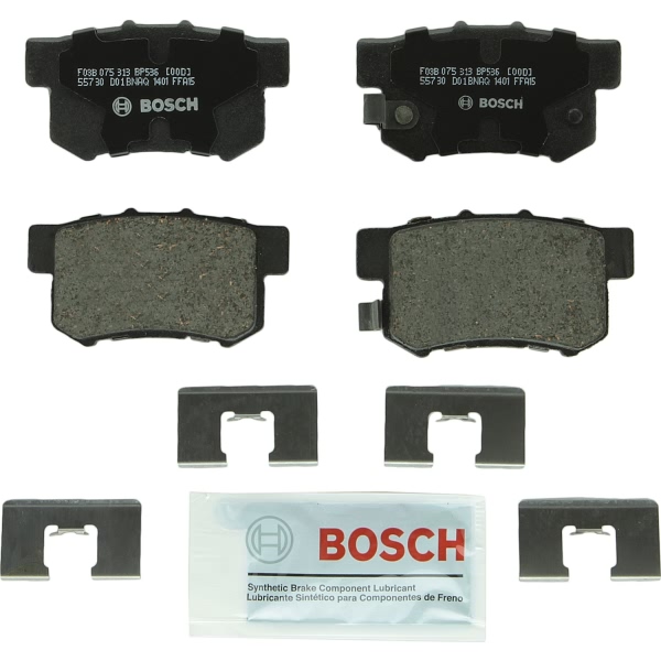 Bosch QuietCast™ Premium Organic Rear Disc Brake Pads BP536
