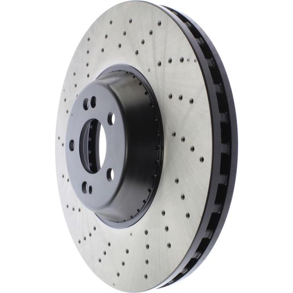 Centric SportStop Drilled 1-Piece Front Brake Rotor 128.35154