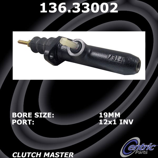 Centric Premium Clutch Master Cylinder 136.33002