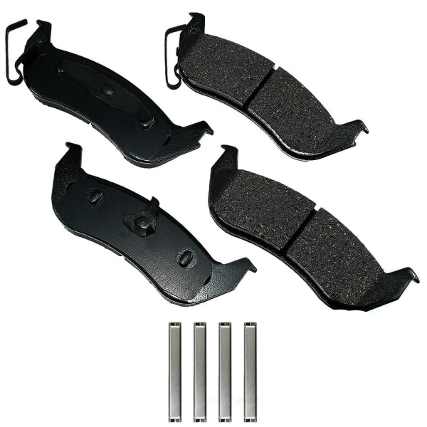 Akebono Performance Ultra Premium™ Ceramic Disc Brake Pad Kit ASP932