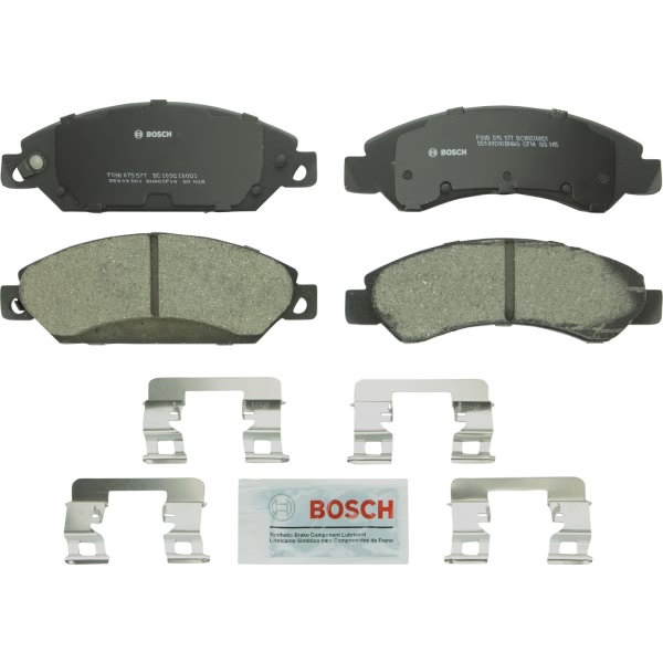 Bosch QuietCast™ Premium Ceramic Front Disc Brake Pads BC1092