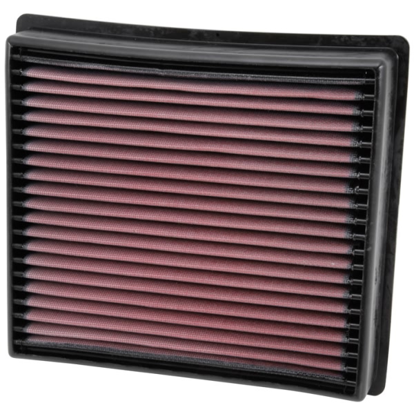 K&N 33 Series Panel Red Air Filter （11" L x 10.031" W x 2.25" H) 33-5005