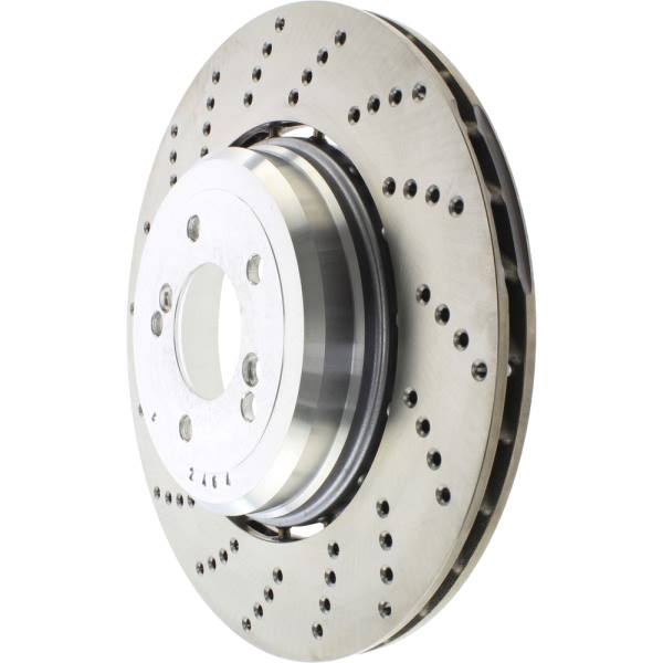 Centric SportStop Drilled 1-Piece Rear Driver Side Brake Rotor 128.34084