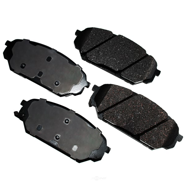 Akebono Pro-ACT™ Ultra-Premium Ceramic Front Disc Brake Pads ACT1301