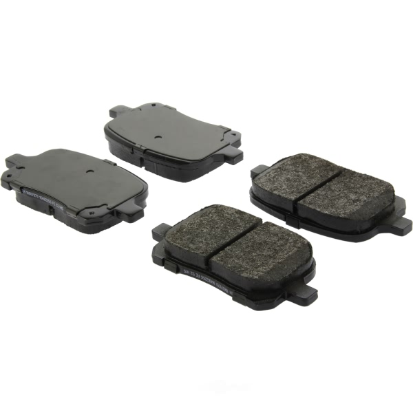 Centric Posi Quiet™ Extended Wear Semi-Metallic Front Disc Brake Pads 106.07070