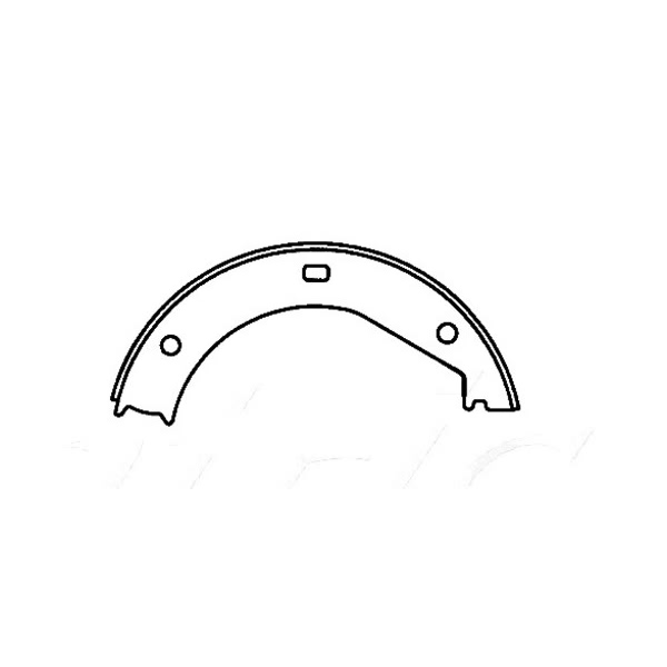 Centric Premium Rear Parking Brake Shoes 111.08170