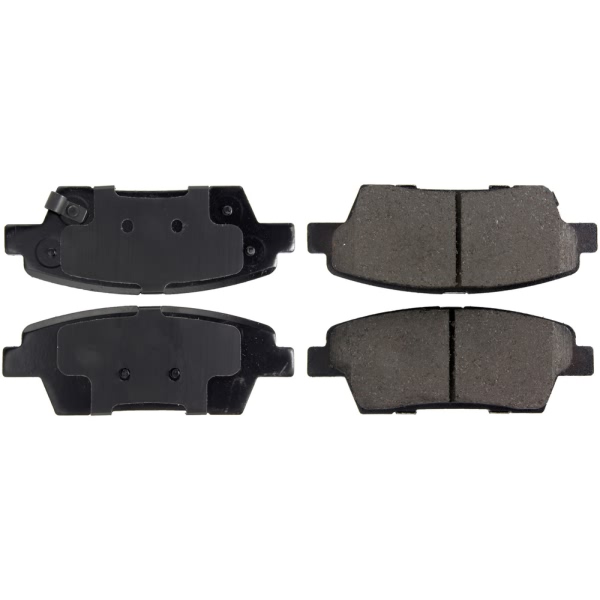 Centric Posi Quiet™ Ceramic Rear Disc Brake Pads 105.15510