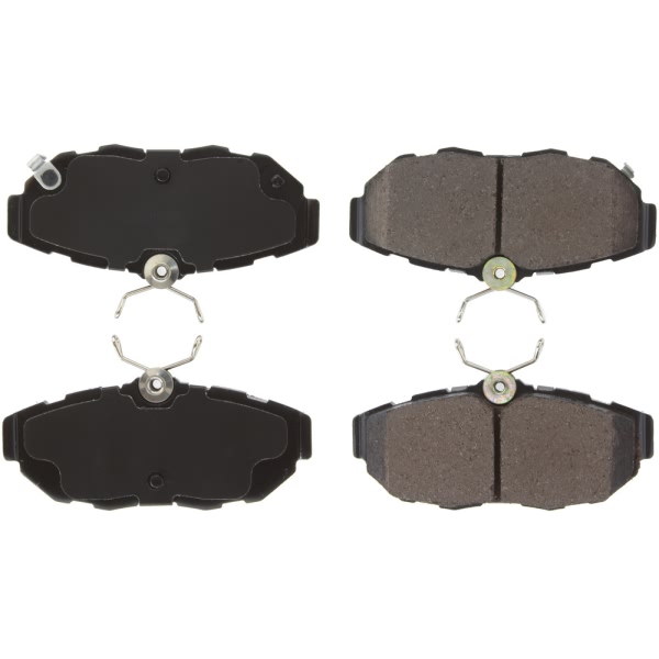 Centric Posi Quiet™ Ceramic Rear Disc Brake Pads 105.14650