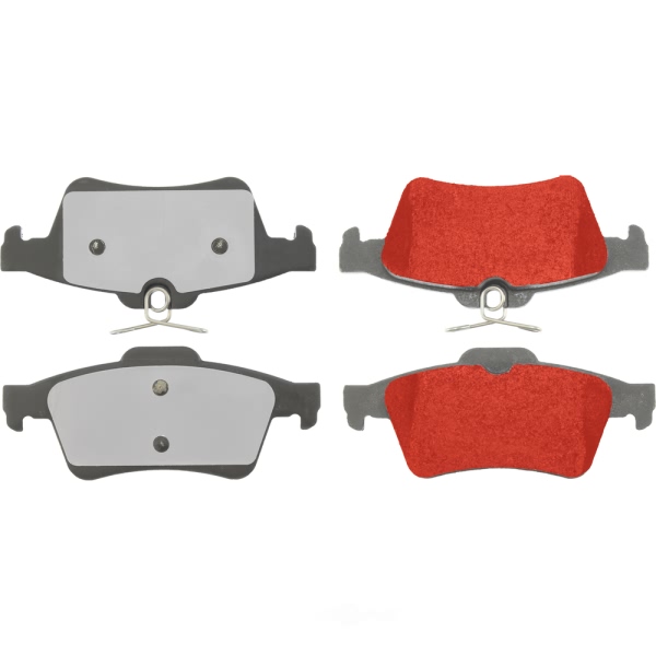 Centric Posi Quiet Pro™ Semi-Metallic Rear Disc Brake Pads 500.10950