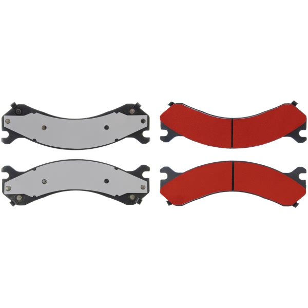 Centric Posi Quiet Pro™ Semi-Metallic Rear Disc Brake Pads 500.09090