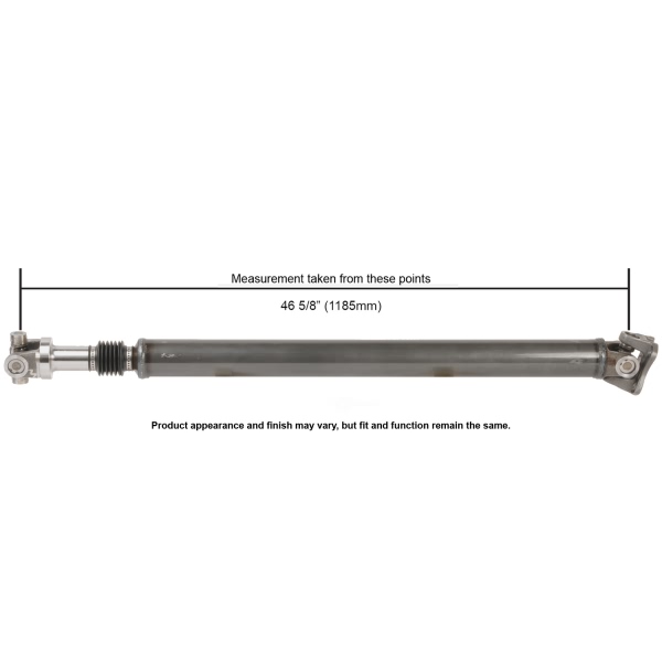 Cardone Reman Remanufactured Driveshaft/ Prop Shaft 65-2002A