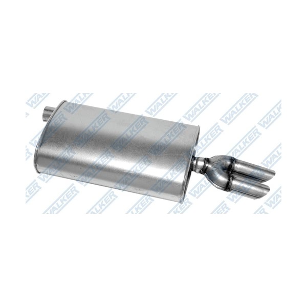 Walker Quiet Flow Stainless Steel Oval Aluminized Exhaust Muffler 21285