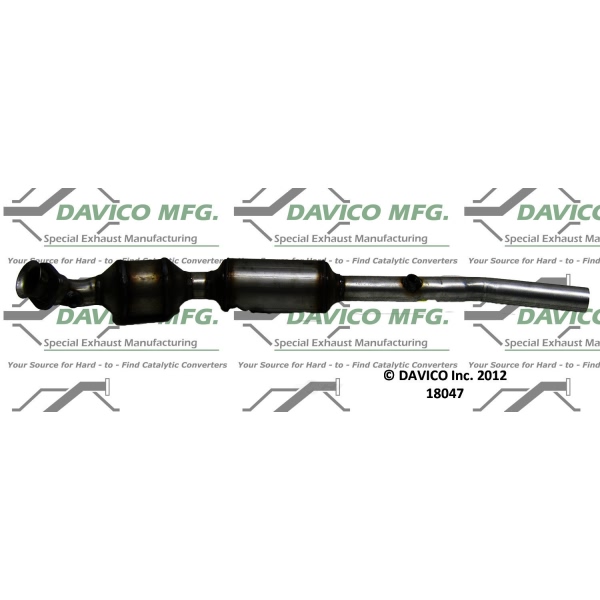 Davico Direct Fit Catalytic Converter and Pipe Assembly 18047