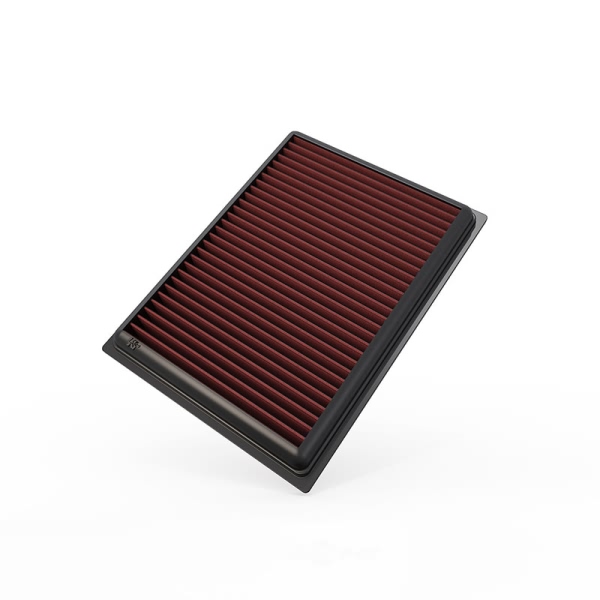 K&N 33 Series Panel Red Air Filter （8.813" L x 6.625" W x 1" H) 33-2409