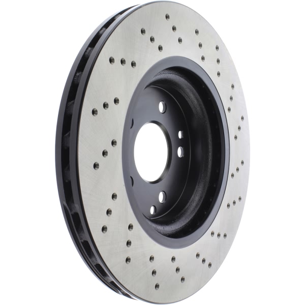 Centric SportStop Drilled 1-Piece Front Brake Rotor 128.35086