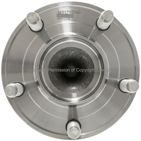 Quality-Built WHEEL BEARING AND HUB ASSEMBLY WH512334
