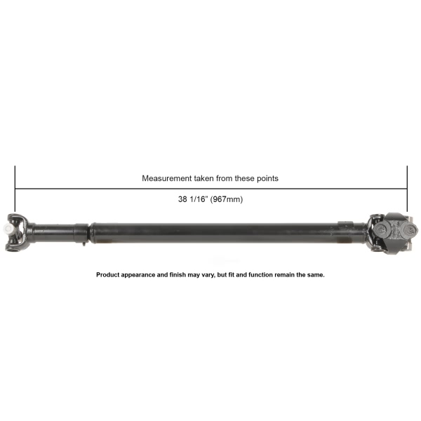 Cardone Reman Remanufactured Driveshaft/ Prop Shaft 65-9315