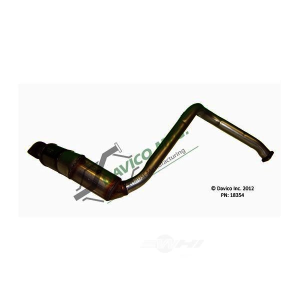 Davico Direct Fit Catalytic Converter and Pipe Assembly 18354