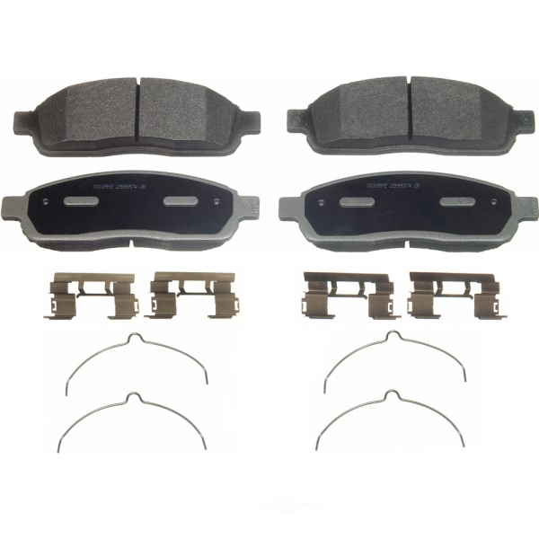 Wagner Thermoquiet Semi Metallic Front Disc Brake Pads MX1083